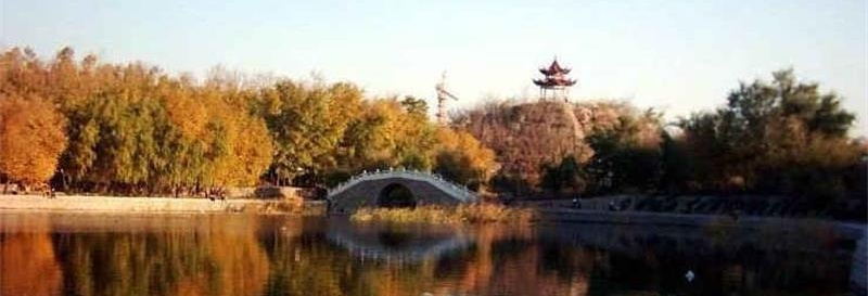 新疆大学校景 新疆大学校景